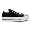 Championes Converse Chuk Taylor Plataforma Negro-Blanco