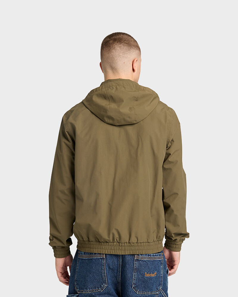 Casaca Waterproof Bomber Hombre Leaf Green