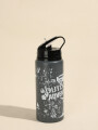 Botella Agua Outdoor Adventure Gris Oscuro