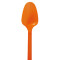 Cuchara Biodegradable x50 Unidades Naranja