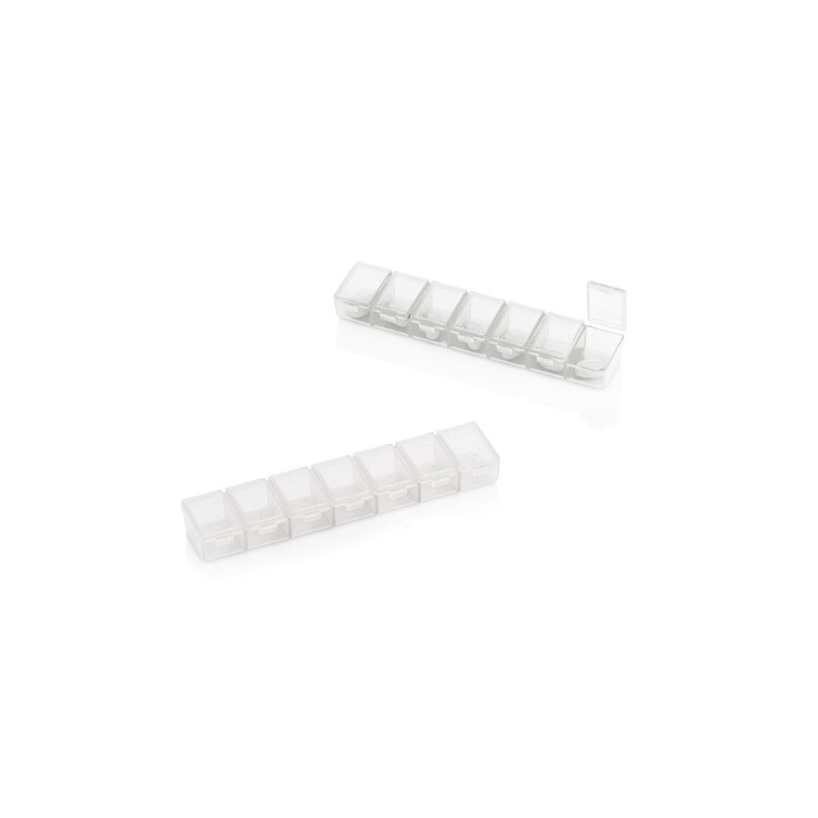 PASTILLERO SEMANAL RECTANGULAR Sin color