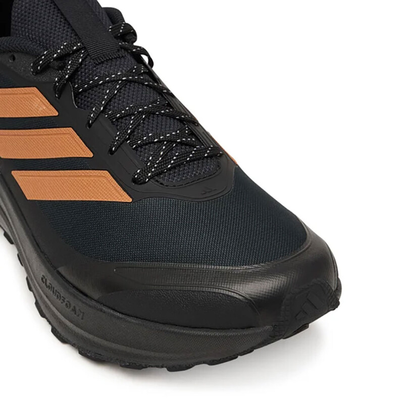 Championes de Hombre Adidas Run Falcon 6 Negro - Dorado