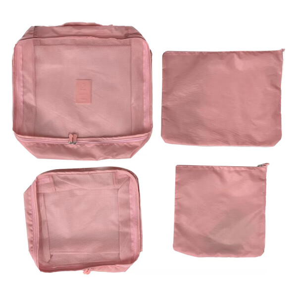 Organizador de tela 4pcs rosa