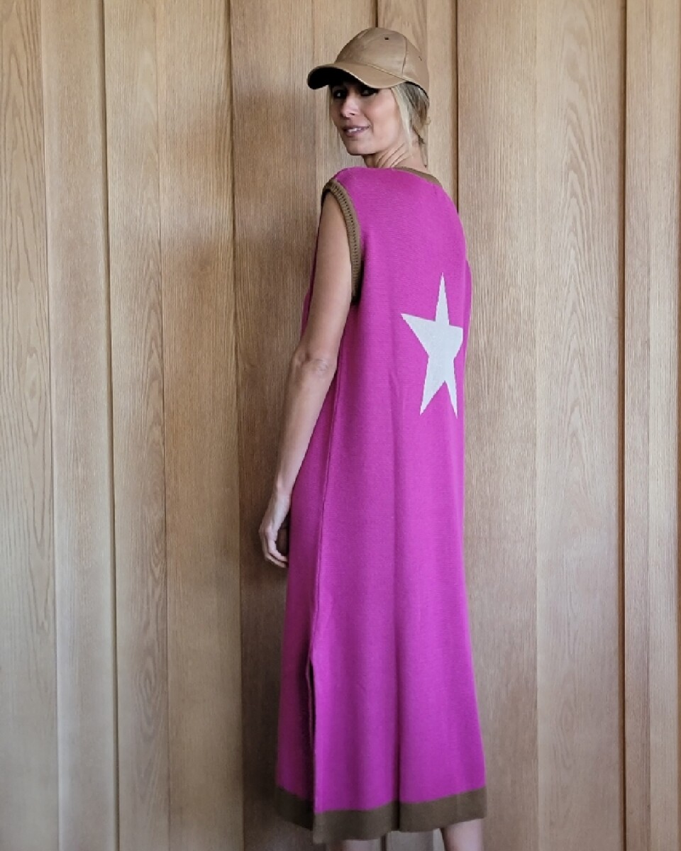 Vestido Cosmos - Magenta 