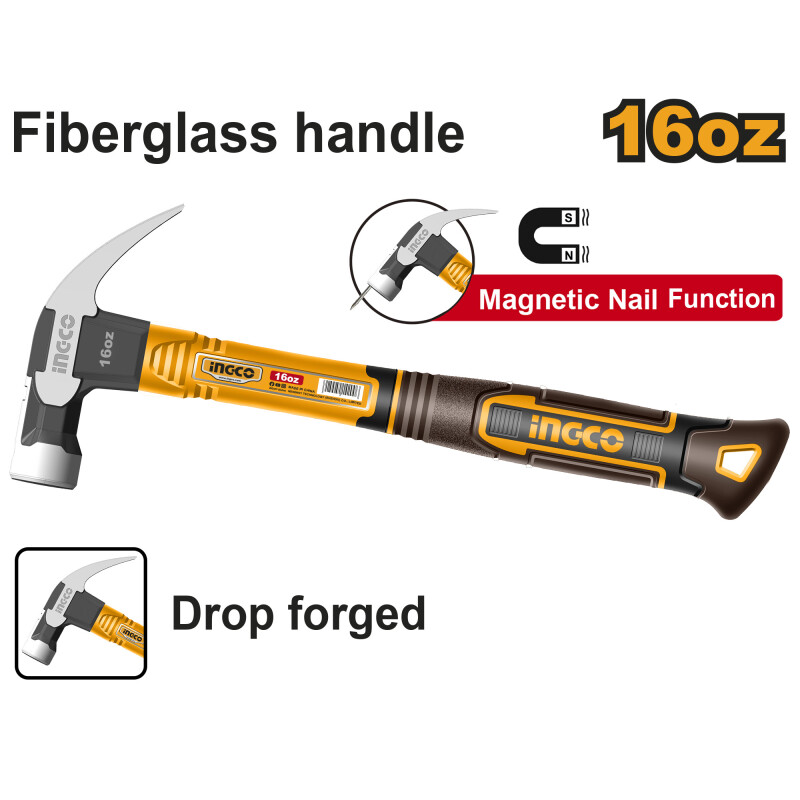 MARTILLO DE UÑA 450GR HCH81016 MARTILLO DE UÑA 450GR HCH81016