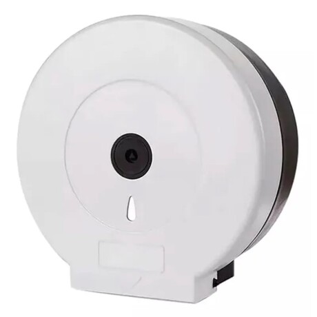 Dispensador de papel higiénico blanco 27cm x 27.5cm Dispensador de papel higiénico blanco 27cm x 27.5cm