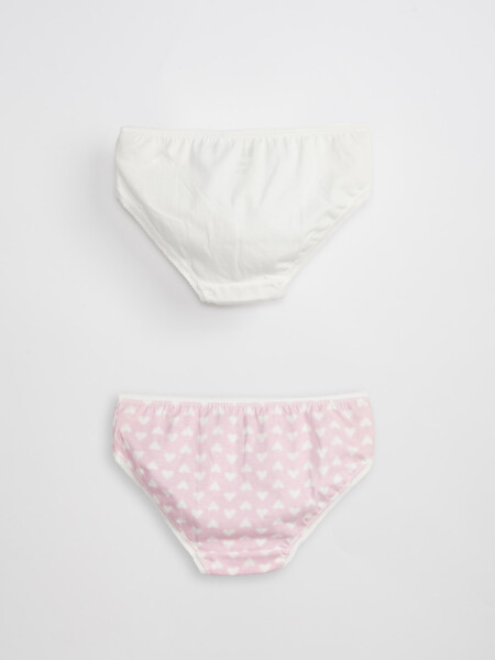 Pack x2 bombachas Corazones Rosa