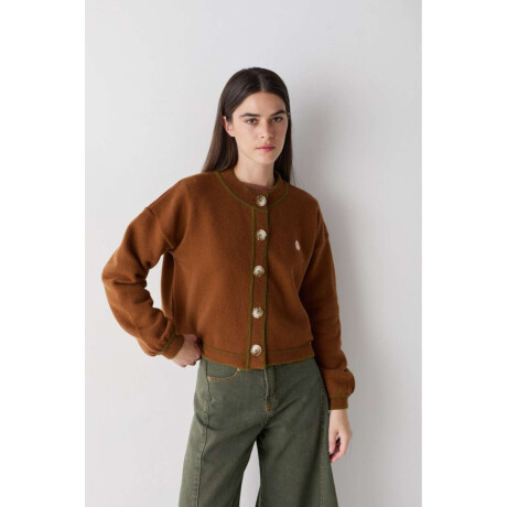 Preventa Cardigan Terro Winter Camel