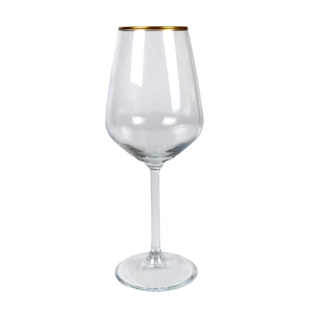 COPA HEREVIN X1 VIDRIO 350ML LINEA GOLD RIM COPA HEREVIN X1 VIDRIO 350ML LINEA GOLD RIM