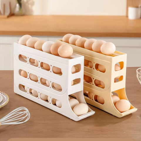 Dispensador organizador de huevos 4 niveles Dispensador Organizador De Huevos 4 Niveles