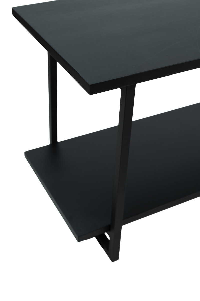 Abruzzo RACK ABRUZZO NEGRO 220X40X50H CM