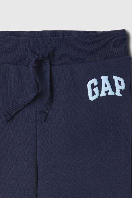 Pantalón Deportivo Logo Gap Recto Toddler Niño Tapestry Navy