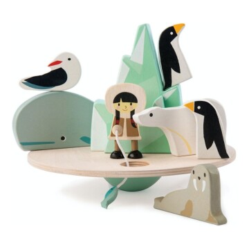 Tender Leaf Toys Juego De Equilibrio Ártico Pinguino Juguete Tender Leaf Toys Juego De Equilibrio Ártico Pinguino Juguete