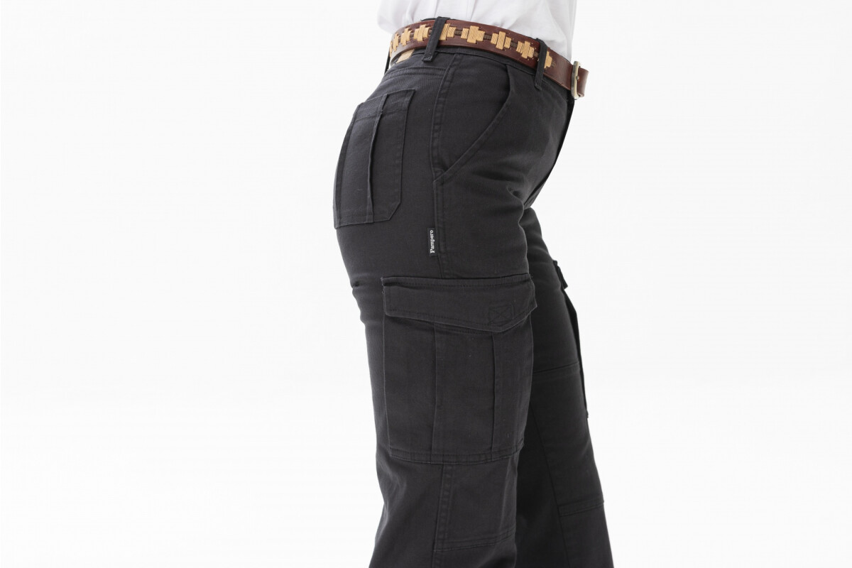 PANTALON RECTO MUJER FLEX Negro