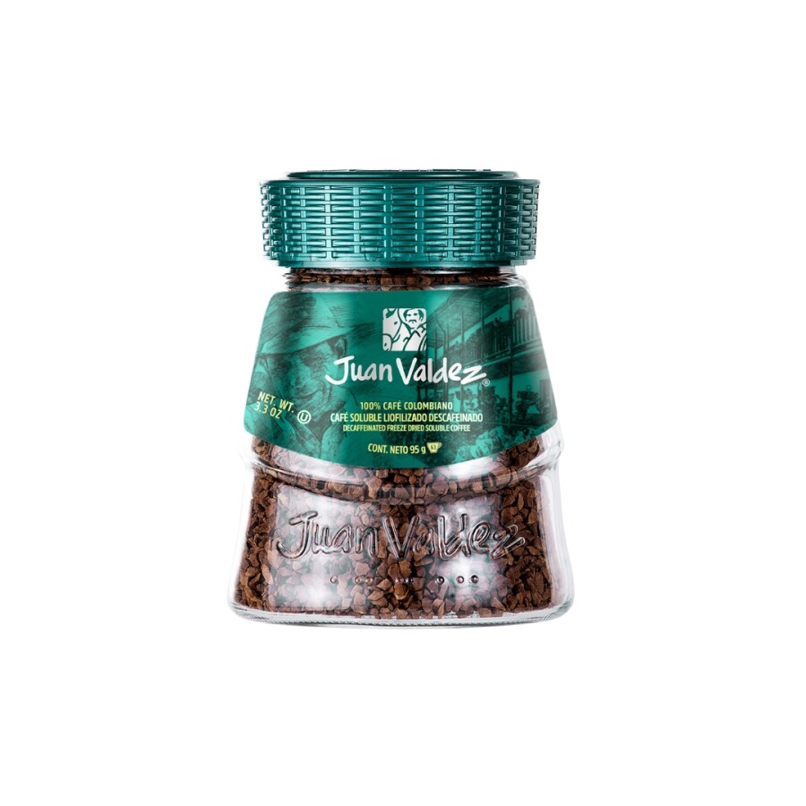 Café Soluble Descafeinado Juan Valdez 95g Café Soluble Descafeinado Juan Valdez 95g