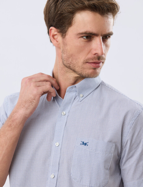 CAMISA CUADROS Azul