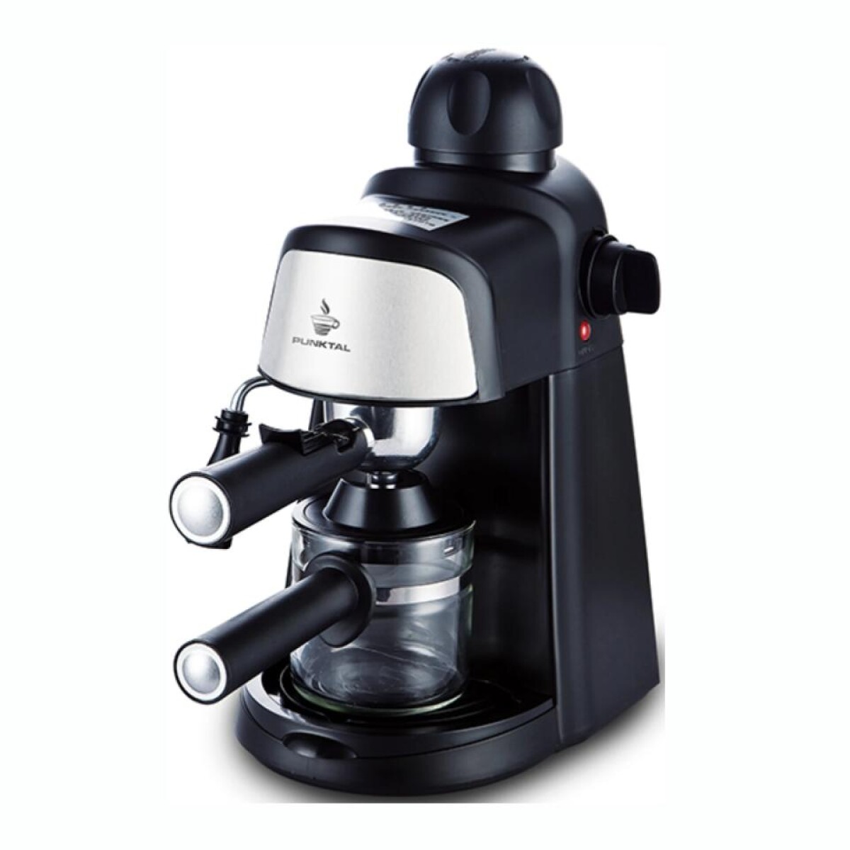 Cafetera Expresso PUNKTAL PK-213 800W Capacidad 4 Tazas 