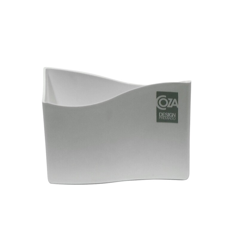 Servilletero Coza Blanco 13,4 x 5 x 9,5 cm SERVILLETERO 13.4X5X9.5CM COZA BLANCO