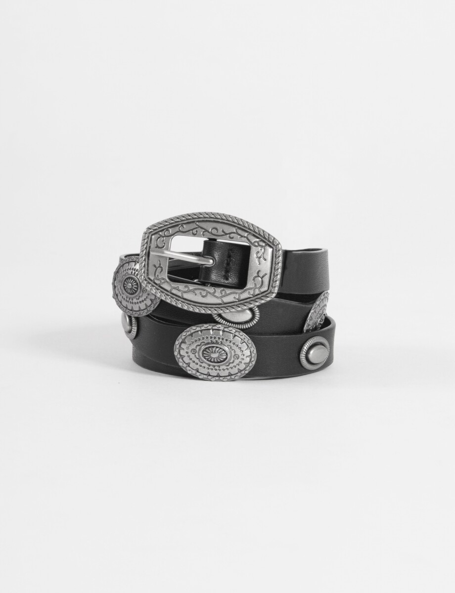 Cinturón cowboy - negro 