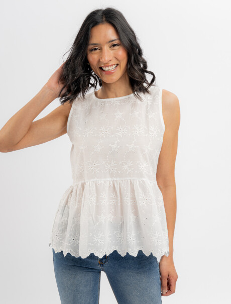 Blusa broderie Aira Blusa broderie Aira
