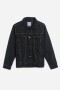 Campera de jean - UNISEX NEGRO