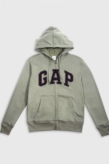 Canguro Con Cierre Logo Gap Con Felpa Hombre Vintage Palm