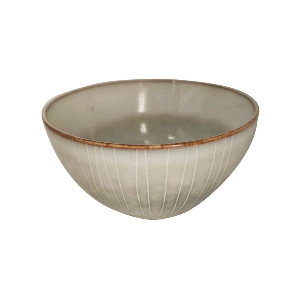 BOWL D18x10CM RAYITAS GRIS 