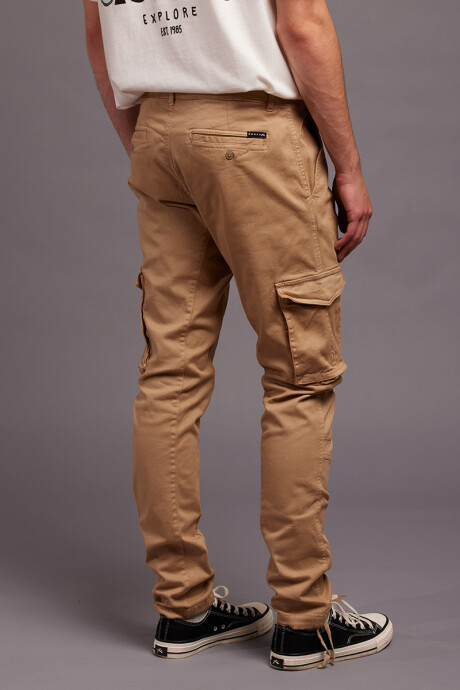PANTALON CARGO JUANW24 RUSTY Kaki