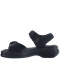 Sandalia de Mujer Azaleia Casual Vera Solft c/Velcro Negro