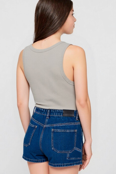 SHORT JEAN AIXA TEEN DIXIE Azul Oxido