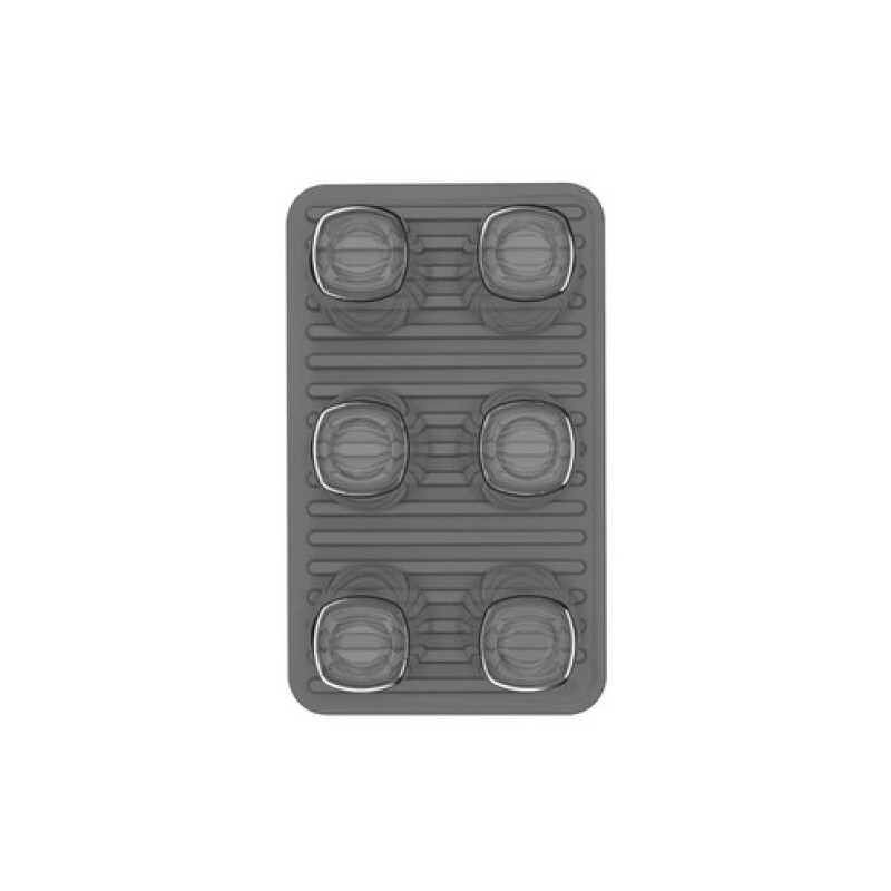 EC500 Escurridor Vasos Trium Gris