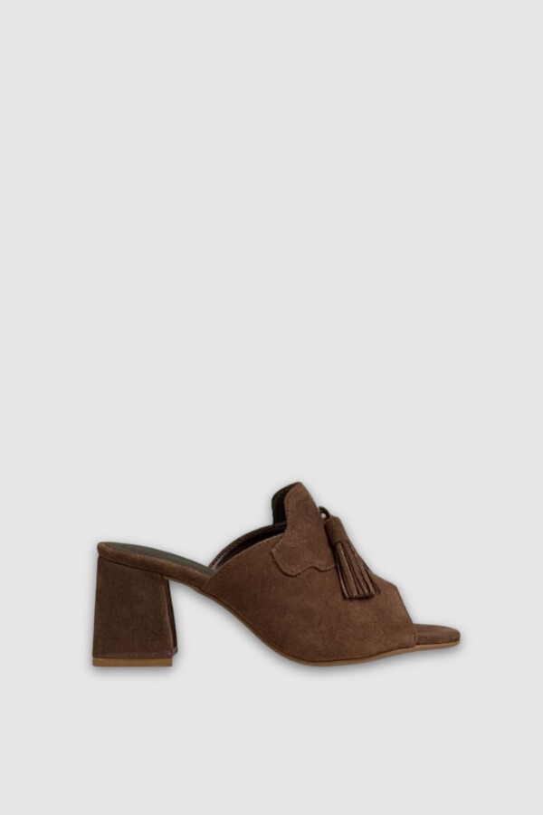 Zueco en gamuza Tere Zueco en gamuza Tere