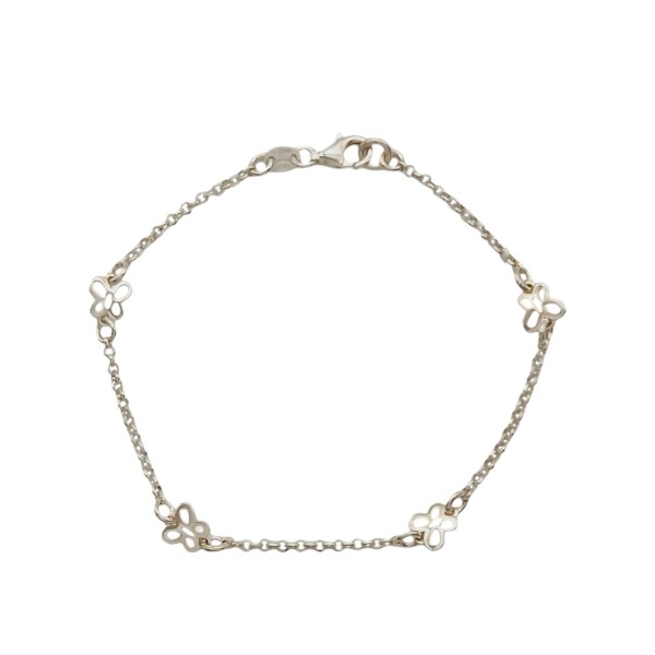Pulsera Mariposa-Plata 925-Sin piedra-PU3077 sinpiedra