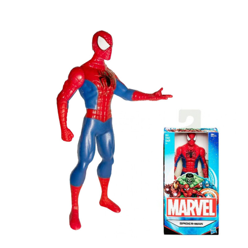 Muñeco Spider Man Marvel 6" Muñeco Spider Man Marvel 6"