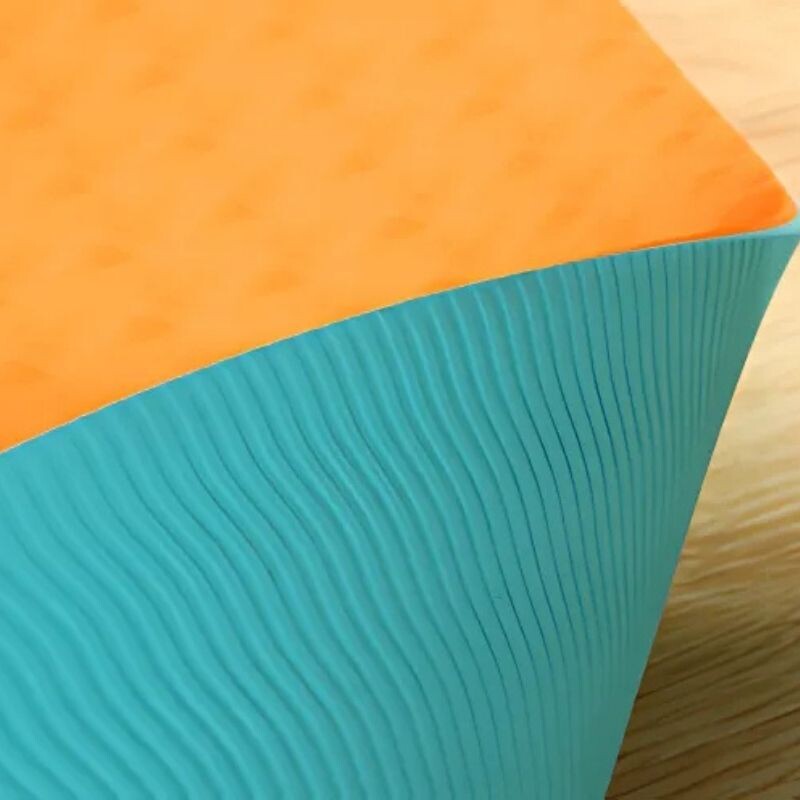 Yoga Mat Antideslizante - Bicolor - Naranja - Verde Yoga Mat Antideslizante - Bicolor - Naranja - Verde