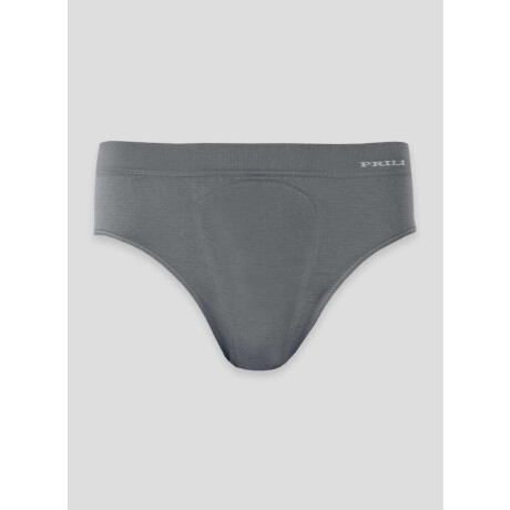 Slip de microfibra Gris oscuro