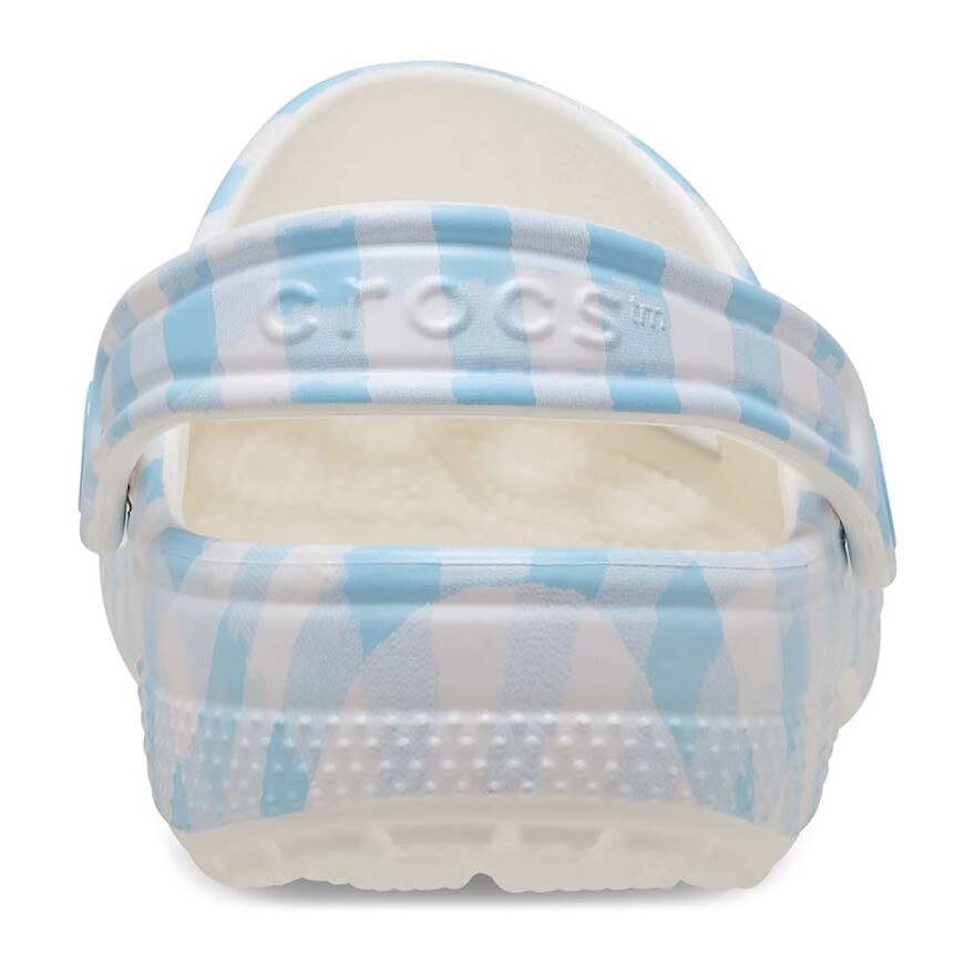 Classic Gingham Clog White/blue