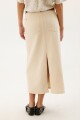 FALDA FIT COTTON NATURAL