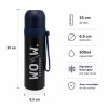 Termo en Acero Inoxidable 500ml Termo en Acero Inoxidable 500ml