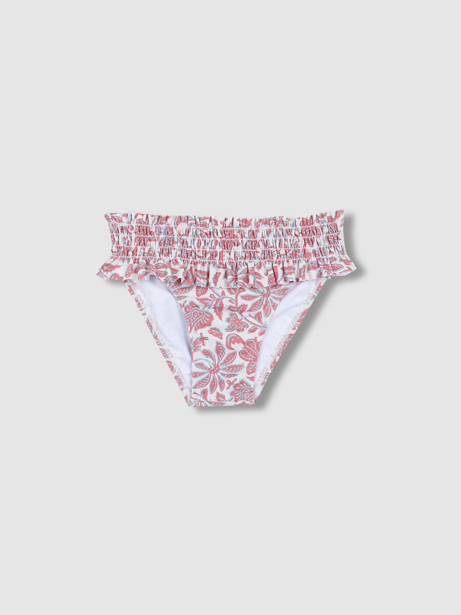 Traje De Baño Estampado Flor India Piedra