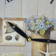 Reloj de pared mdf D28,8x3,5 cm REPISA DE MAR