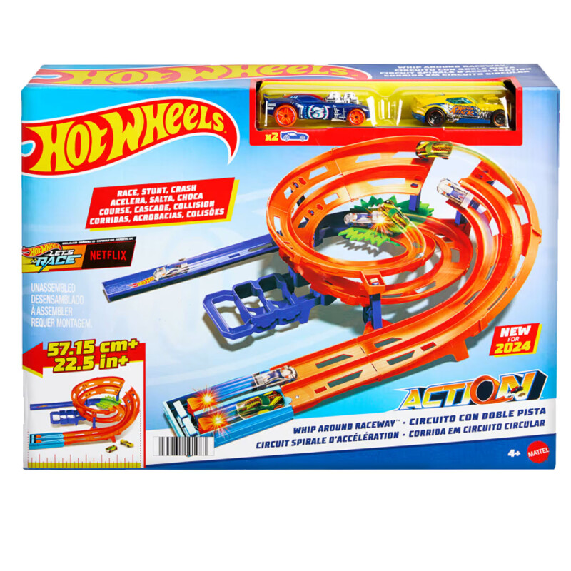 Hot Wheels Action Choque en la Pista 2 vehículos Hot Wheels Action Choque en la Pista 2 vehículos