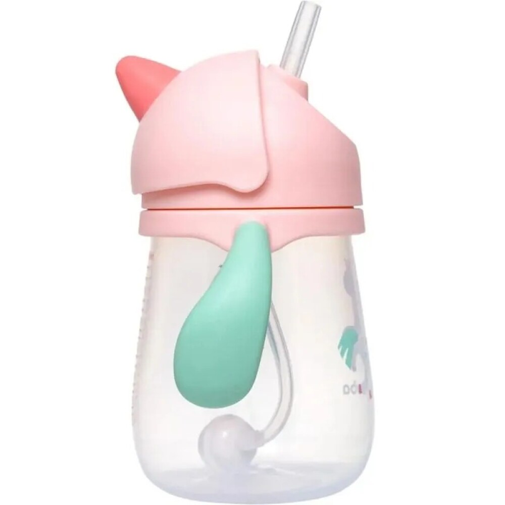 Vaso BUBA anticolico sorbito MAGIC rosa unicornio magic
