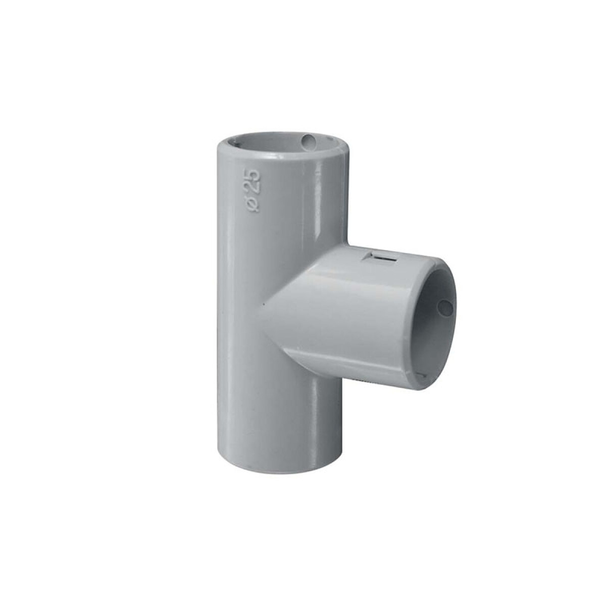 Conexión tipo "T" inspeccionable de Ø25mm, IP40 - C36074 