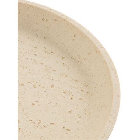 Bandeja Decorativa Jensuffe Ø30Xh3 Cm Beige