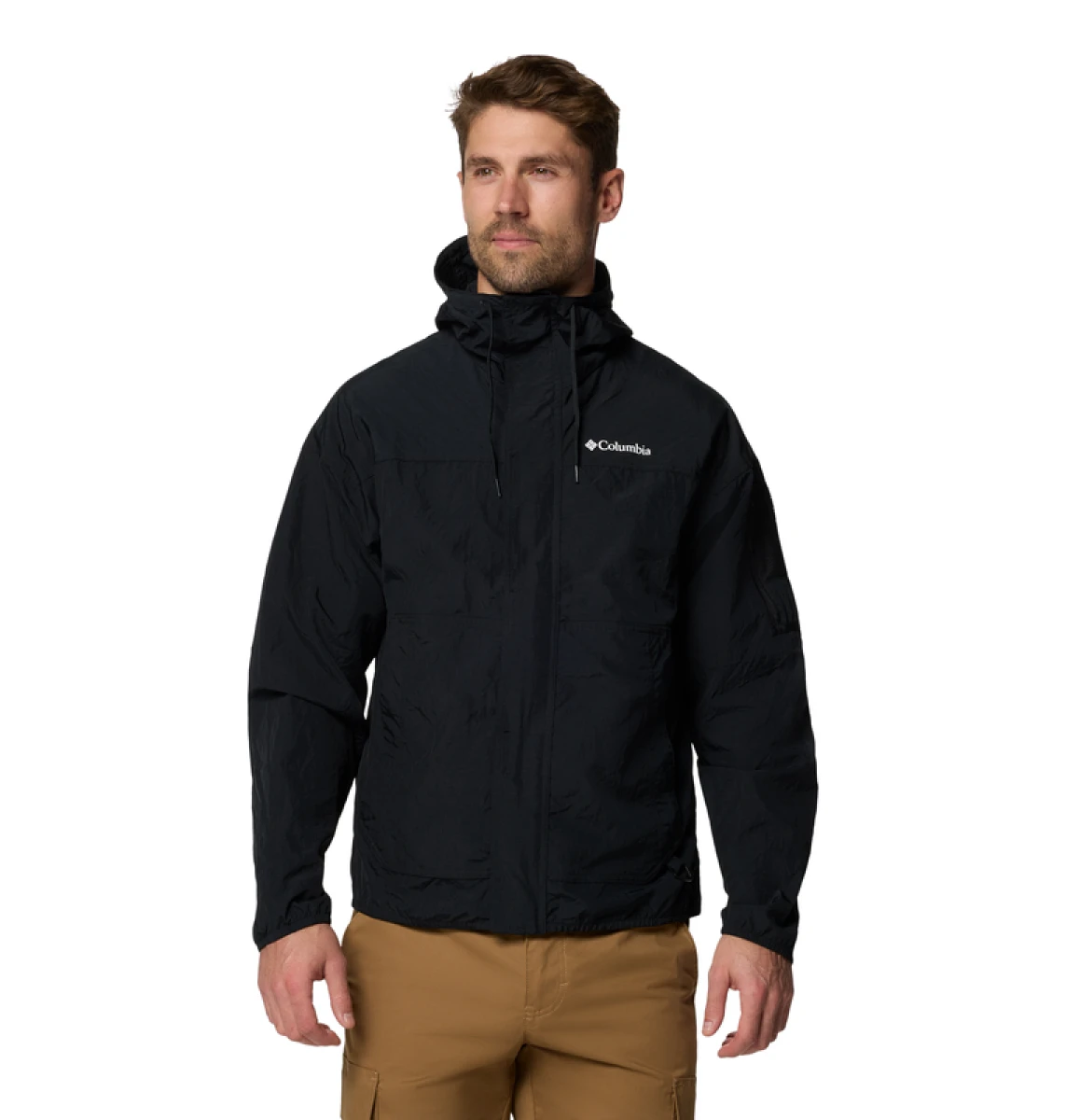 Campera Challenger II Hombre - BLACK / SHARK 
