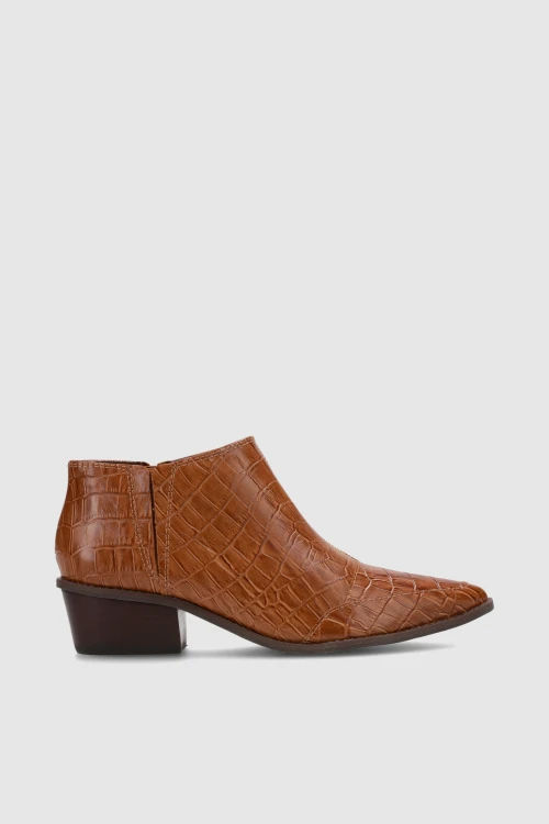 Botín Sabina Crocco Cognac