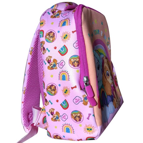 Mochila infantil en neopreno con personajes 27 cm PAW PATROL ROSA