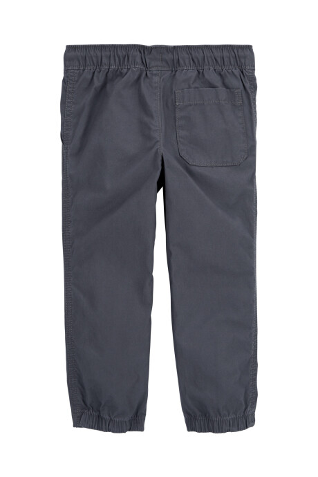 Pantalón de algodón, gris Sin color