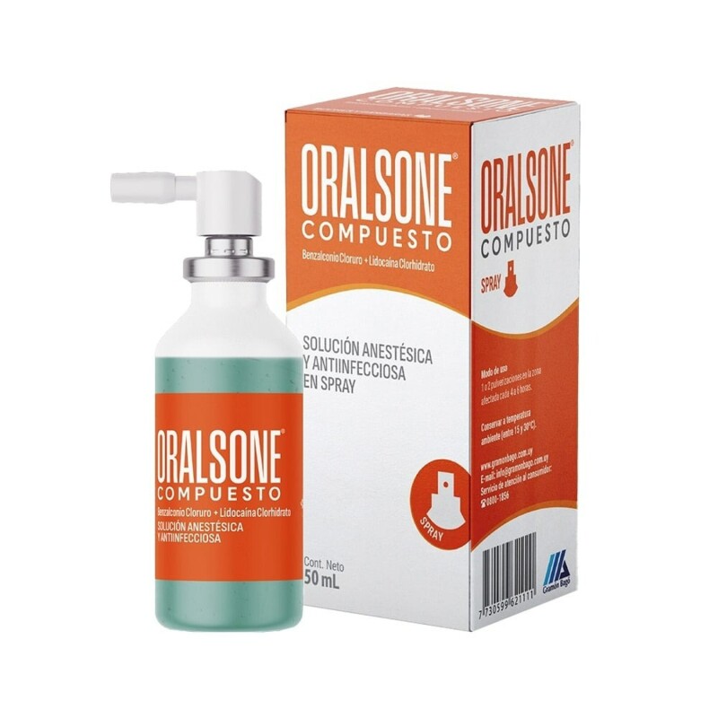 Oralsone Compuesto Spray 50 Ml. Oralsone Compuesto Spray 50 Ml.